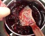 かき氷フルーツソース＜その⑥＞Bベリー作り方7写真