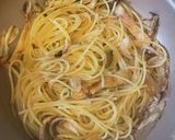 焦がしネギの和風パスタ作り方6写真