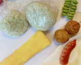 キャラ弁♩まいぜんシスターズマイッキー作り方1写真