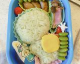 キャラ弁♩まいぜんシスターズマイッキー作り方3写真