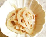 蓮根のサラダ。作り方1写真