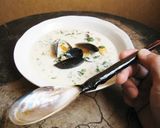 ムール貝のスープ作り方11写真
