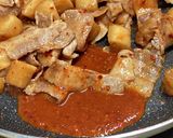 豚肉とカクテキ炒め作り方5写真