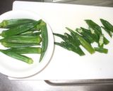 海老おくらオイスター炒め♪冷え痛みに簡単作り方3写真