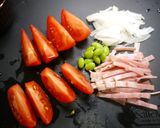 ダイエット！トマトのオーブン焼き作り方1写真