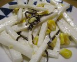 かんたん♪塩昆布だいコーン☆作り方3写真