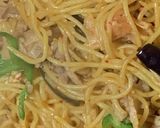 エリンギとナス入りキムチ焼きそば作り方6写真