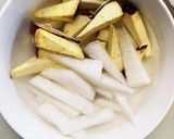 根菜茄子きな粉オイトマト味温野菜サラダ作り方1写真