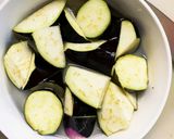 根菜茄子きな粉オイトマト味温野菜サラダ作り方9写真