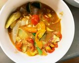 根菜茄子きな粉オイトマト味温野菜サラダ作り方12写真