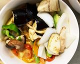 根菜茄子きな粉オイトマト味温野菜サラダ作り方13写真