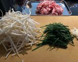 Porky Chive Sauté作り方1写真