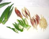 オクラ茗荷和え♪胃の不調・便秘に簡単薬膳作り方3写真