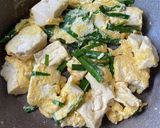 ニラたま豆腐作り方4写真
