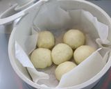 介護食　簡単　うさぎのお月見まんじゅう作り方5写真