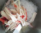 素麺風ワサマヨ★カニカマ★春雨でアレンジ作り方3写真