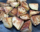 【野菜ソムリエ】賀茂なすの味噌生姜焼き作り方3写真