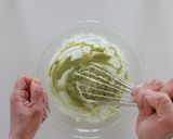 青汁レモンレアチーズケーキ作り方4写真