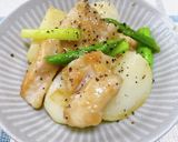 鶏じゃがの塩出汁ガリバタソテー作り方7写真