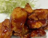 鶏胸肉の唐揚げ甘酢餡作り方5写真