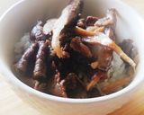 牛肉とゴボウの生姜たっぷりしぐれ煮★弁当作り方6写真