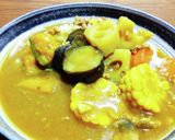 夏野菜ゴロゴロカレー♪作り方10写真