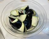 鶏胸肉となすのさっぱり炒め作り方2写真