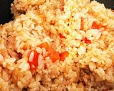 夏休み！炊飯器！お手軽☆トマトごはん作り方5写真