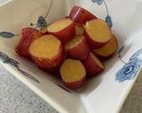 さつまいものはちみつレモン煮作り方6写真