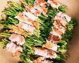 豆苗の肉巻き作り方1写真