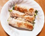 豆苗の肉巻き作り方2写真