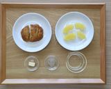介護食 チキン南蛮 パイナップルソース作り方1写真