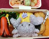 かにさん弁当☆ぬいぐるみキャラ弁作り方8写真