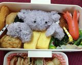 かにさん弁当☆ぬいぐるみキャラ弁作り方9写真
