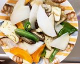 きな粉コク旨味噌炒味豚こま大根青椒肉絲風作り方13写真