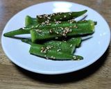おくらのラー油あえ作り方5写真