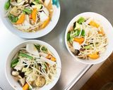 肉無チクワ簡単きな粉ごま味噌坦々野菜炒め作り方13写真
