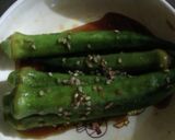 おくらのラー油あえ作り方6写真