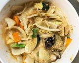 肉無チクワ簡単きな粉ごま味噌坦々野菜炒め作り方16写真