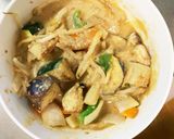 肉無チクワ簡単きな粉ごま味噌坦々野菜炒め作り方18写真
