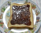 りんごカスタードチョコのせトースト作り方2写真