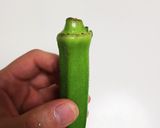 簡単！オクラのガク取り！作り方1写真
