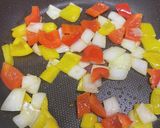 やわらかチキンと彩り野菜の中華炒め作り方4写真