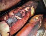 もちもちふっくらに炊き上げたイカ飯作り方6写真
