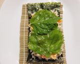 朝昼♪目前を変えてポテトサラダで巻きずし作り方2写真
