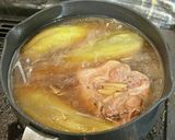 豚肩ロースと茄子の冷製・梅干＆大葉風味作り方7写真
