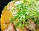 鶏もも肉のチーかけ親子丼作り方3写真
