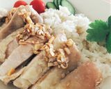 炊飯器で手軽に♪ カオマンガイ風 鶏飯作り方7写真