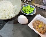 枝豆納豆チャーハン作り方1写真