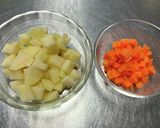 具だくさん！しじみと野菜の味噌豆乳スープ作り方2写真